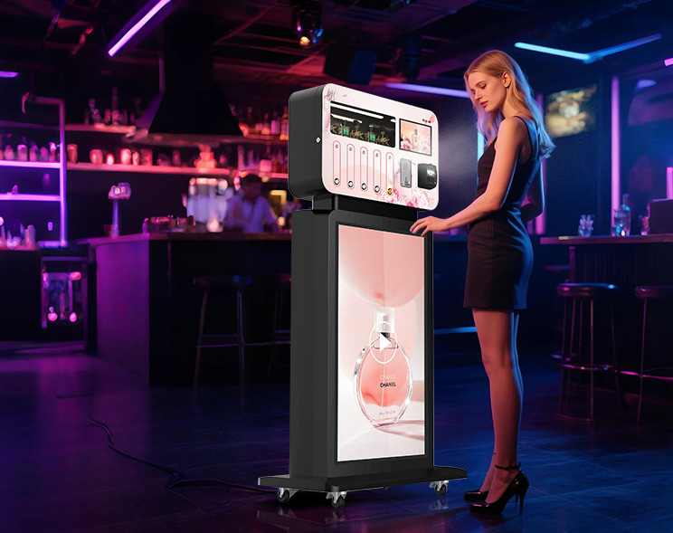 香水自动售货机为消费者提供什么好处?
